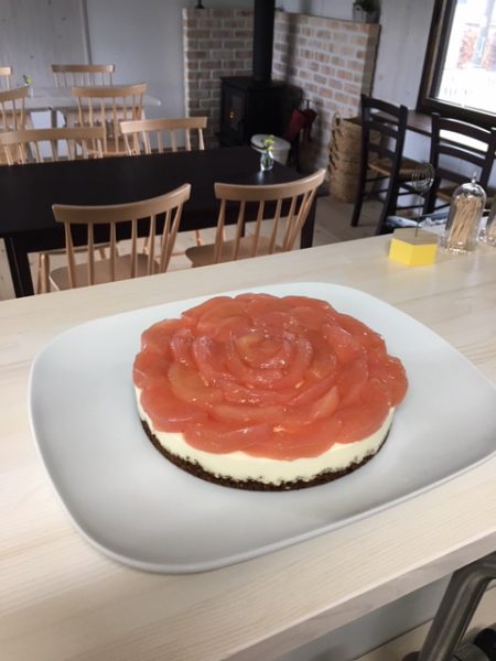 11月13日レアチーズケーキ